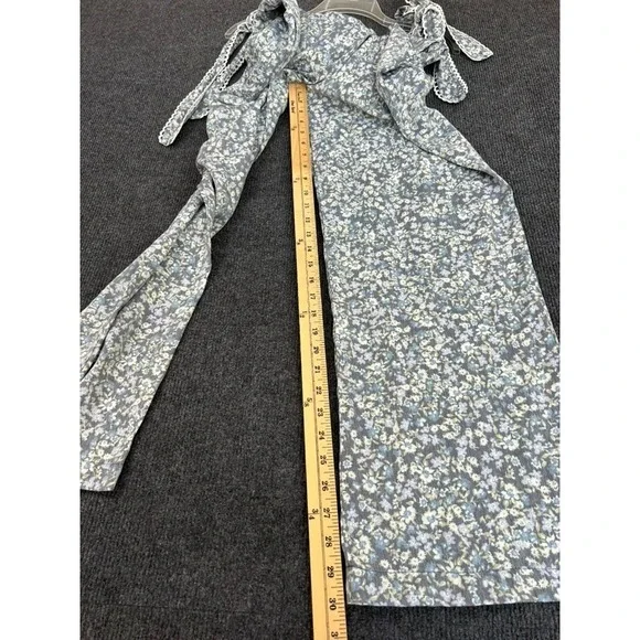 NWT Francesca's Alexa Ditsy Floral Print Jumpsuit XS Wide Leg Spring Easter Boho - Picture 11 of 16